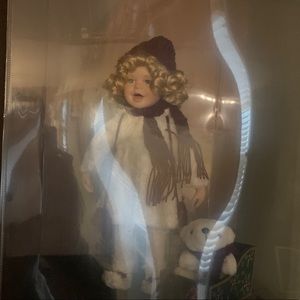 Snow edition porcelain doll collectable